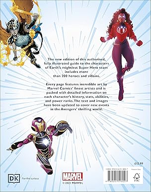 Marvel Avengers The Ultimate Character Guide New Edition (DK Bilingual Visual Dictionary)