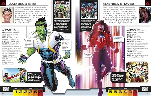 Marvel Avengers The Ultimate Character Guide New Edition (DK Bilingual Visual Dictionary)